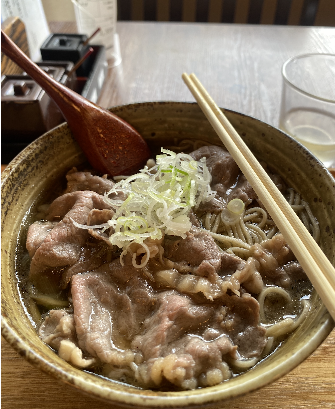 A soup in Japan.