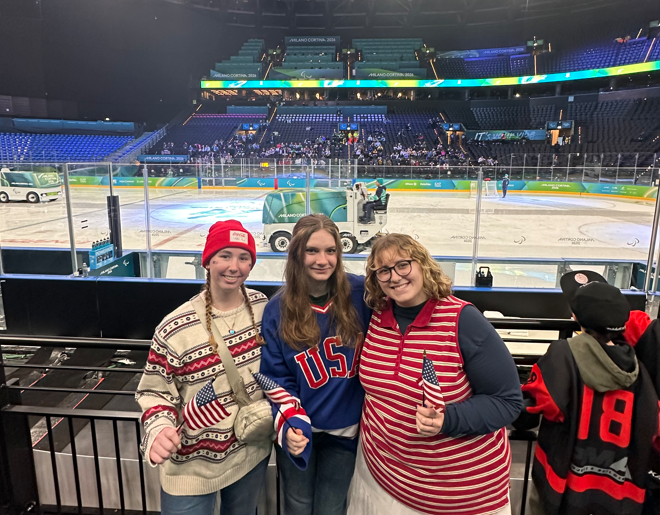 hockey game