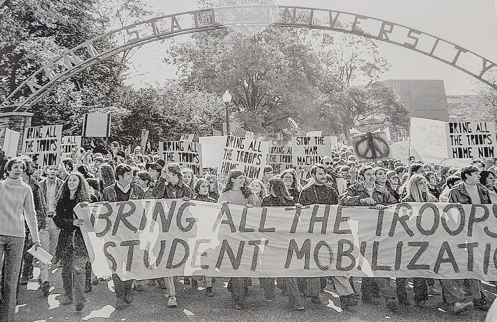 The Moratorium March at ������, Oct. 15, 1969.