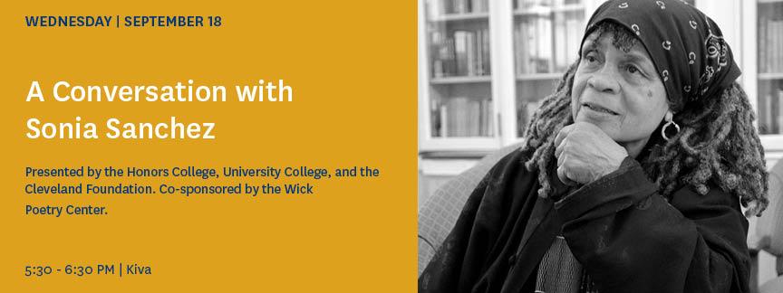 Conversation with Sonia Sanchez