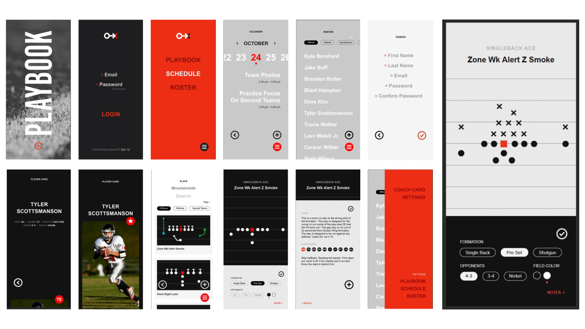 Student work done in courses available as part of the new User Experience Design degree. Student work done in courses available as part of the new User Experience Design degree.