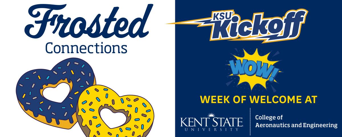 Frosted Connections as part of CAE's Week of Welcome during KSU Kickoff.