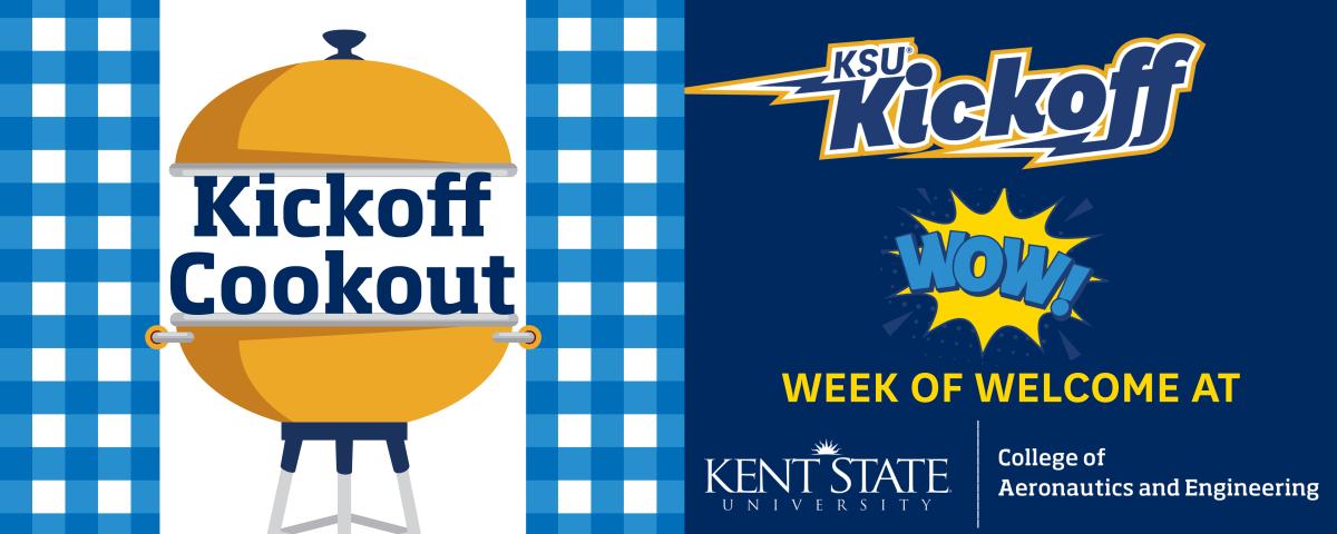 Kickoff Cookout as part of CAE's Week of Welcome during KSU Kickoff.