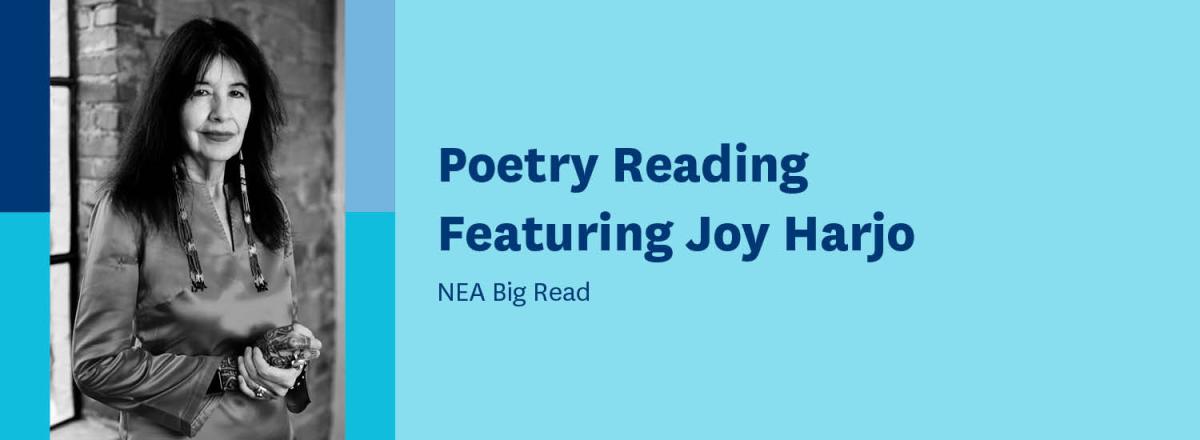 Big Read Joy Harjo banner 