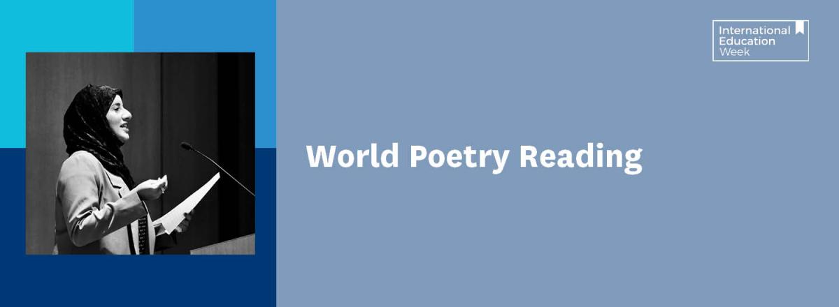 World Poetry Reading banner