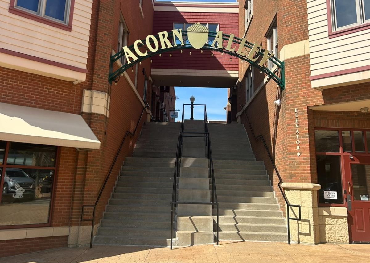 Stairs at Acorn Alley