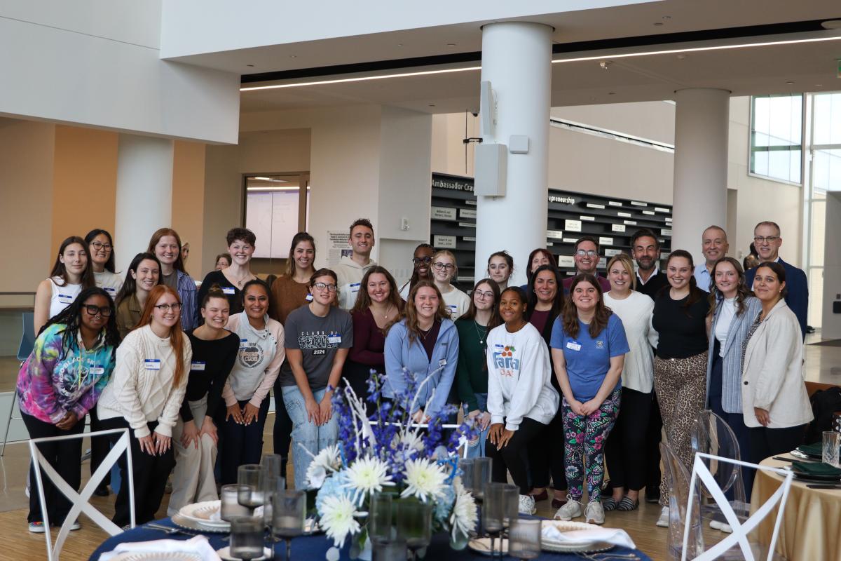 Student competitors and advisors in the HEM Design Challenge