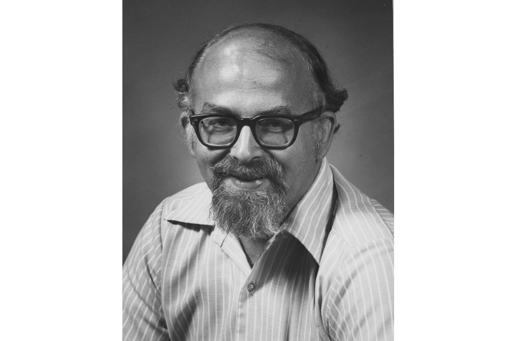 Professor Emeritus Jerry Lewis, shown here in an early faculty photo.