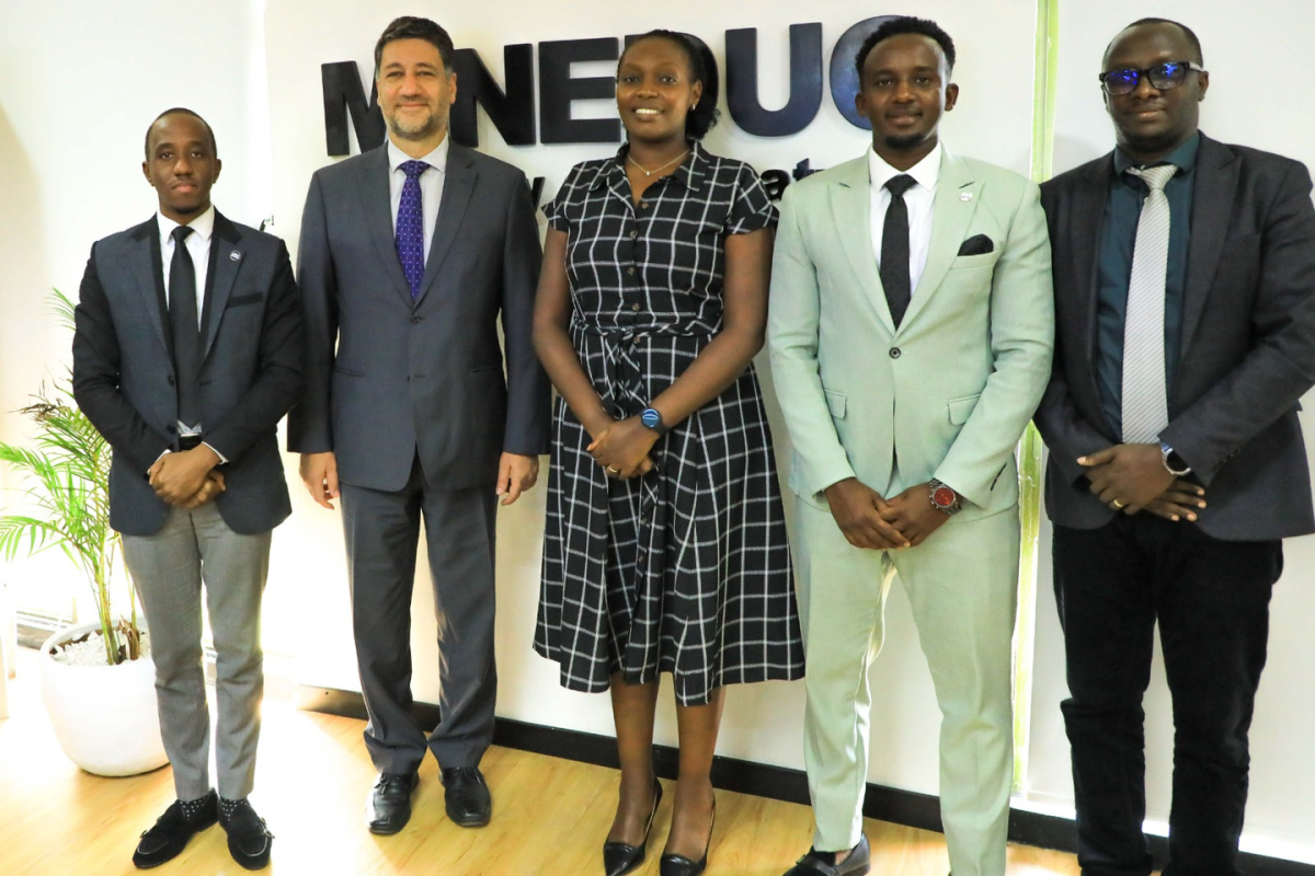 Group photo at the Rwanda Ministry of Education (MINEDUC) offices in Kigali, Rwanda.