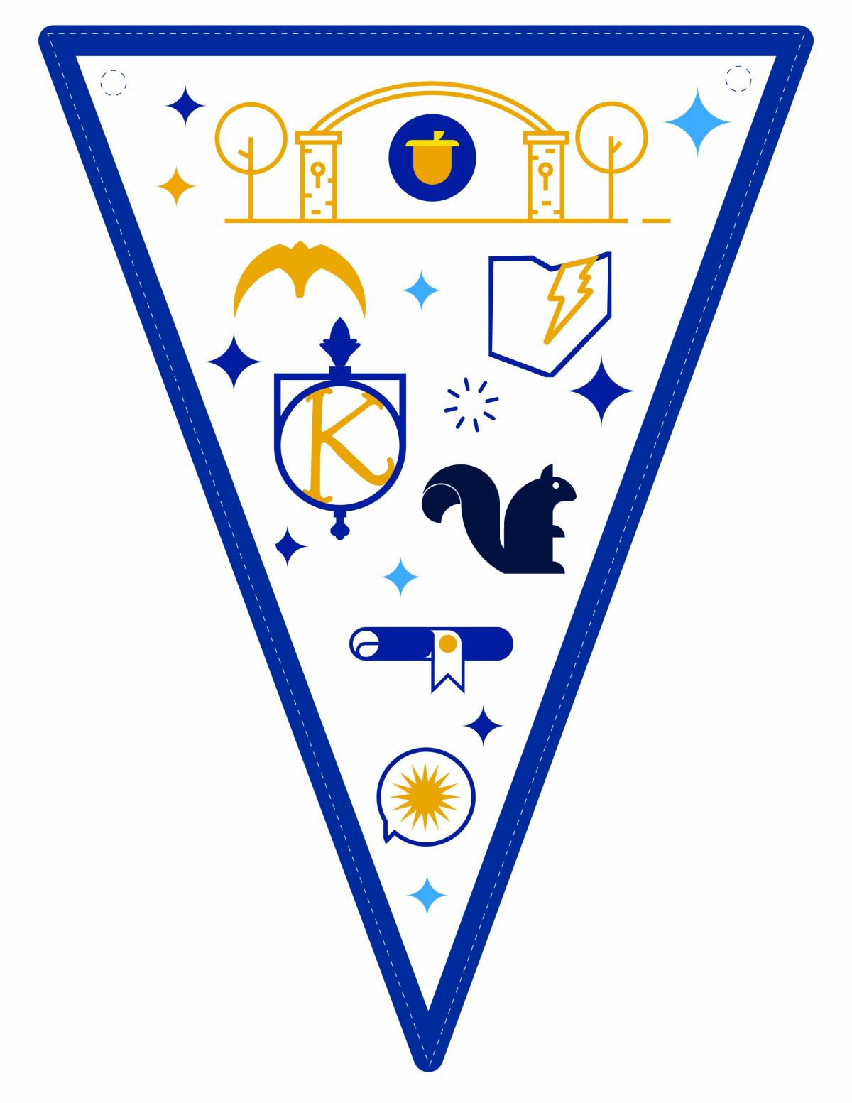 New Graduate Pride Pieces - Pennants Version 6