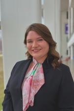 Alexandria headshot smiling at camera