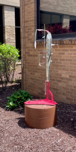 UH Healing Garden, 	Mary Henjes, baffle, Mixed Media, 2026