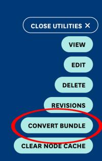 Convert Bundle Button Circled