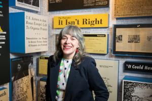 Allison Caplan, director, May 4 Visitors Center.