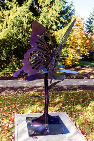 butterfly sculpture