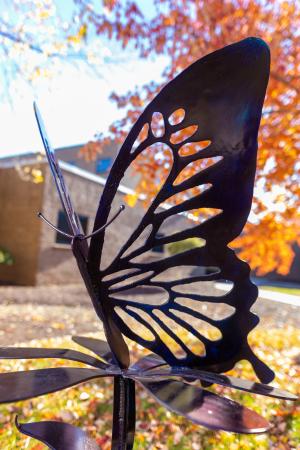 butterfly sculpture