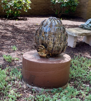 UH Healing Garden, Sarah Espenschied, Hold Me, Ceramic, Glaze, 2026