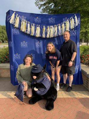 Jenna with her family