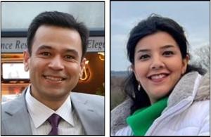 Kuldeep Singh and Negin Sharifabad