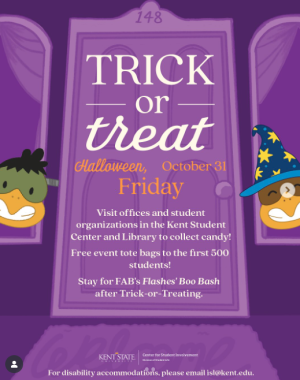 Ñý¼§Ö±²¥ Student Center Trick-or-Treat 2024 Ñý¼§Ö±²¥ Student Center Trick-or-Treat 2024
