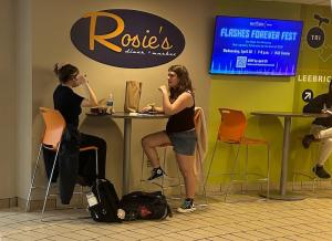 students at Rosie's