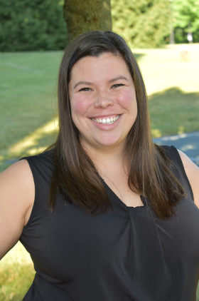 Sarah Korzan smiles at the camera.