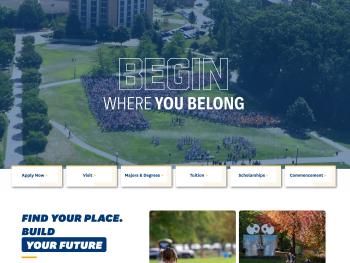 Kent State 11th generation homepage