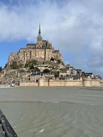 Mount Saint Michel in Normandy, France