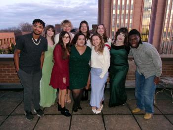 Toby and the Provost Leadership Academy.