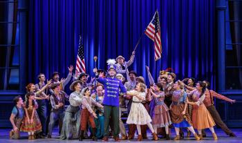 Scene from the touring production of The Music Man