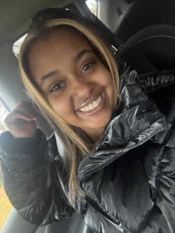 Yeshe Mulugeta, a senior criminology and justice studies major