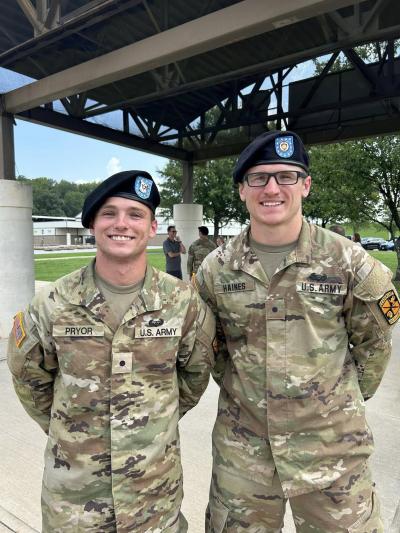 Cadet graduation