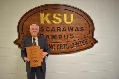 Bob Espenschied, Community Service Award recipient.