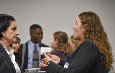 Sydney Roche, Class of 2025, Political Science major with Criminology minor, currently attending Case Western Reserve University School of Law on full scholarship