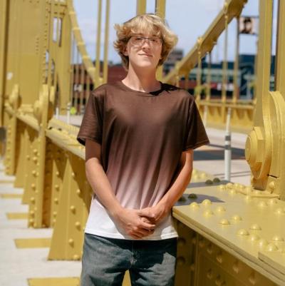 Finance major Mason Pranevich