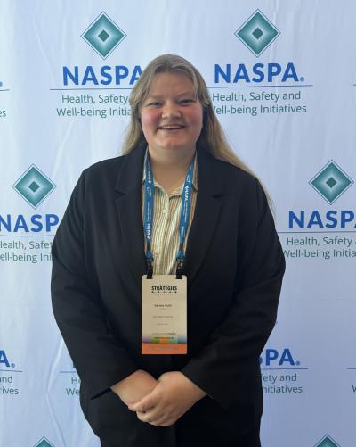 Wahl at the NASPA conference