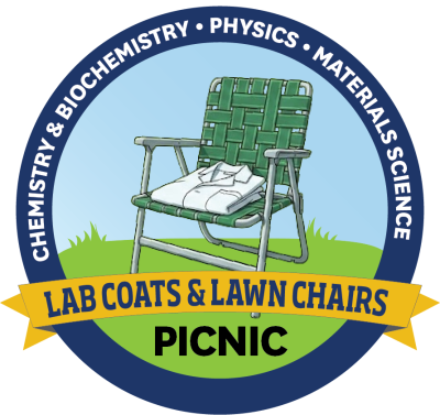 Lab Coats & Lawn Chairs graphic
