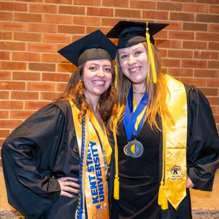 Jami and Nora graduation photo