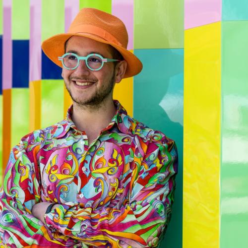 Adam Nathaniel Furman, designer and artist; Photo credit: Gareth Gardner