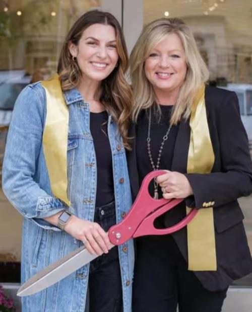 Alumnae Erica Sutton and Barb Mucci owners of Mainstream Boutique
