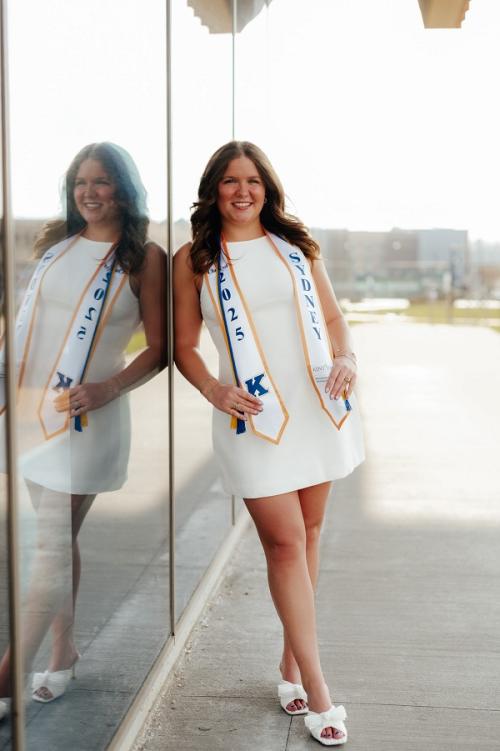 Sydney Roche, Class of 2025, Political Science major with Criminology minor, currently attending Case Western Reserve University School of Law on full scholarship