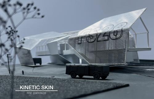 Kinetic Skin: Fire Station 28 project by Garrett Scott
