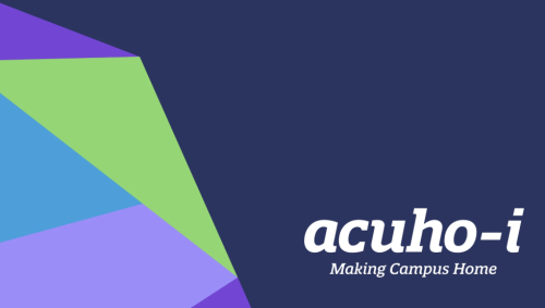 Graphic logo Acuho award