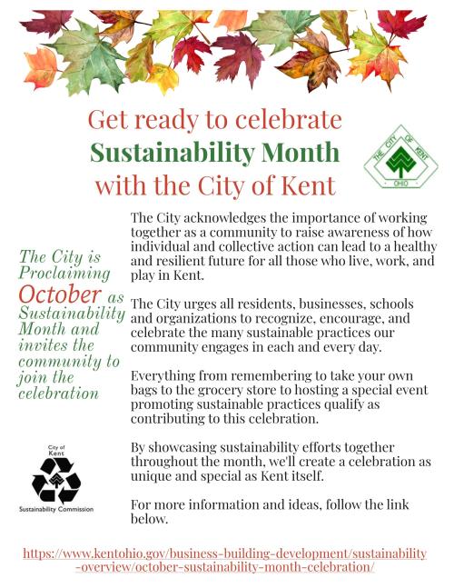 City of Kent Sustainability
