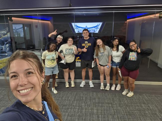 Allison Moriconi selfie with friends