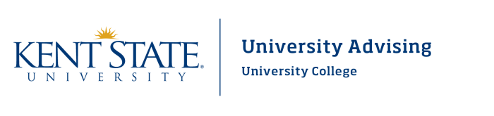 A logo for University Advising.