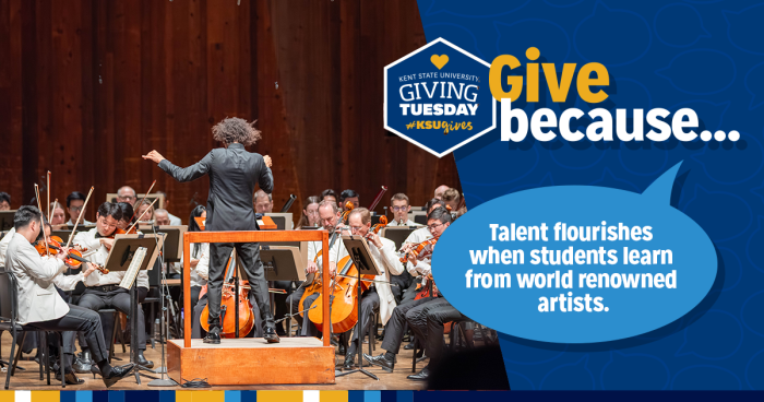 Group of musicians performing on the stage at Blossom music center. 