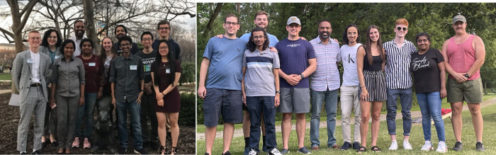 Photos of members of the Abey Research Group.