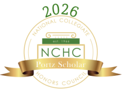 Award Logo for NCHC Portz Scholar 2026
