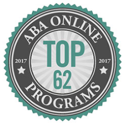 ABA Online Top 62 Programs 2017